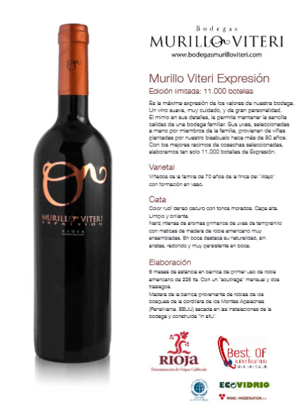 Vino Rioja Autor Murillo Viteri Expresion