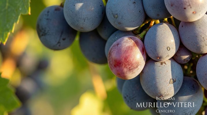 Uvas tintas tempranillo
