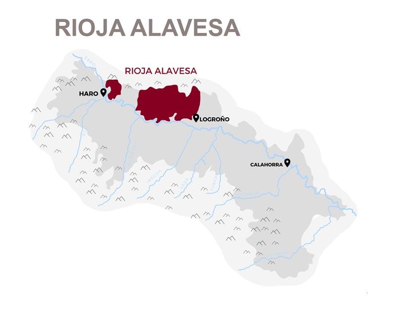 Mapa Rioja Alavesa